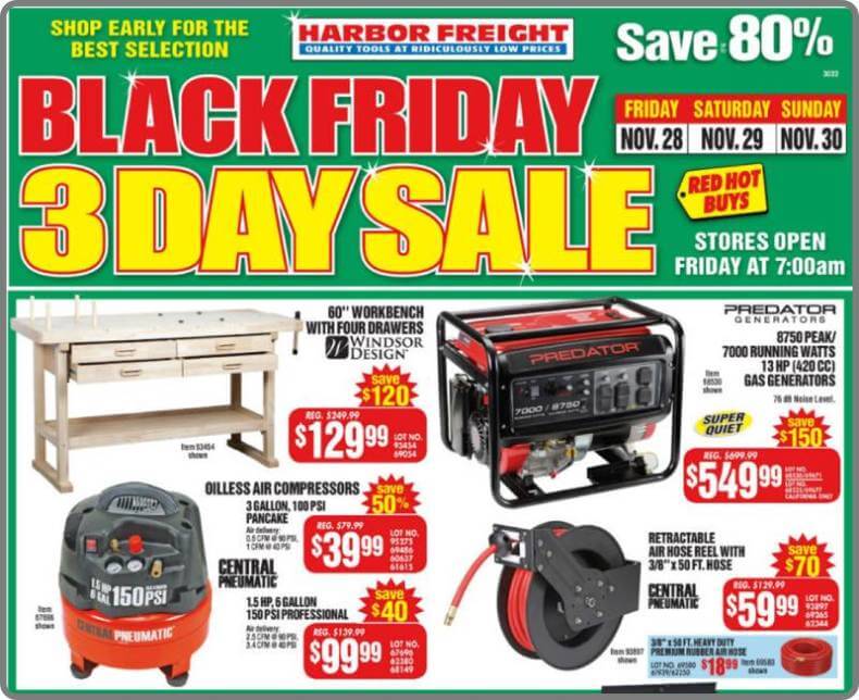 Harbor Freight Black Friday 2014 Ad Page 3