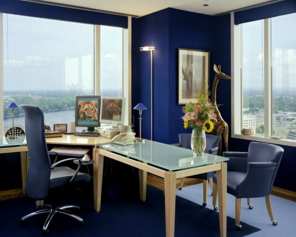 Home Office Color Ideas, Navy Blue Remodeling Cost Calculator