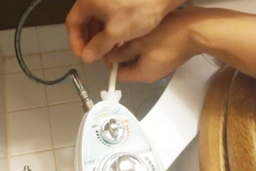 heated toilet bidet seat