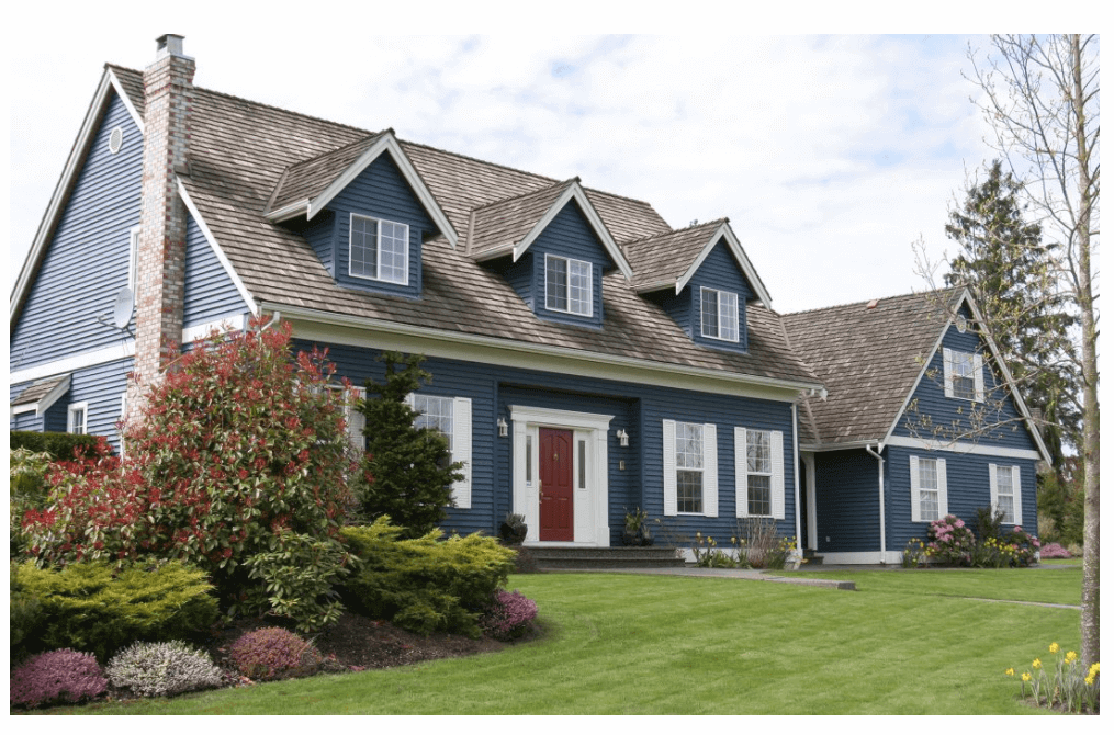 Blue Siding Color