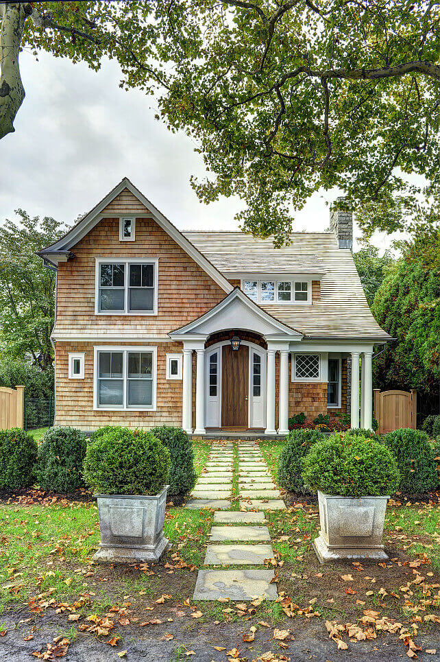 Cedar Shingles Roof on a Colonial Home - Remodeling Cost ...