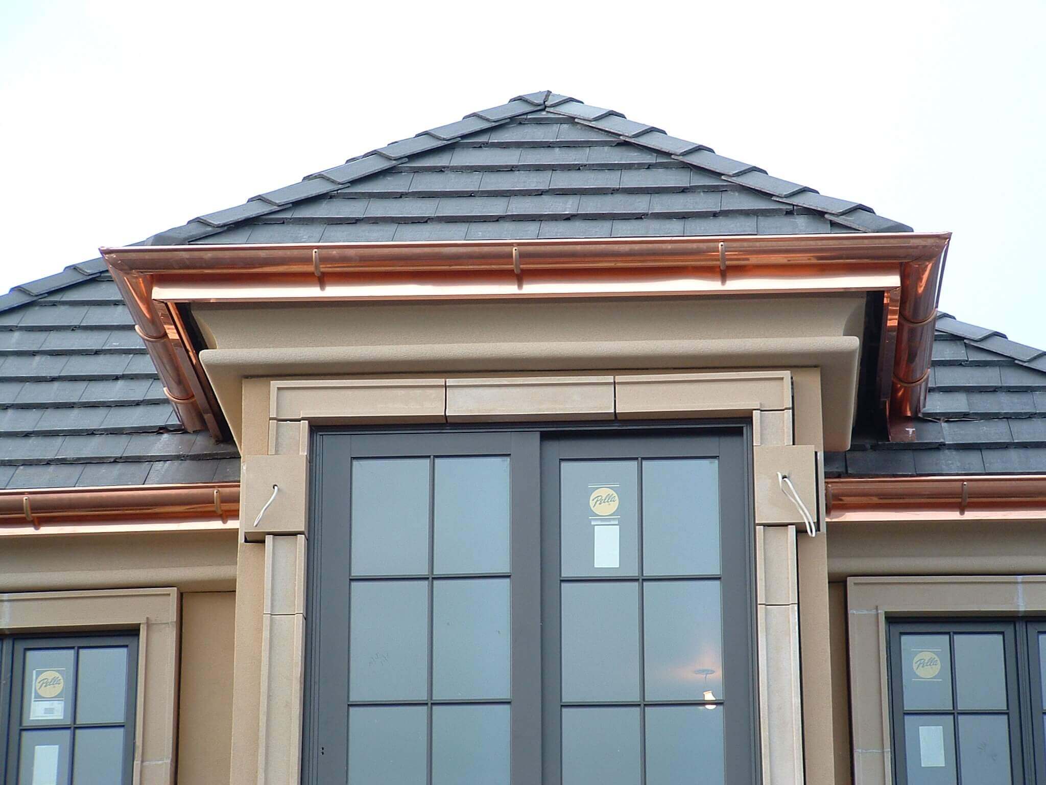 Copper seamless gutters Remodeling Cost Calculator