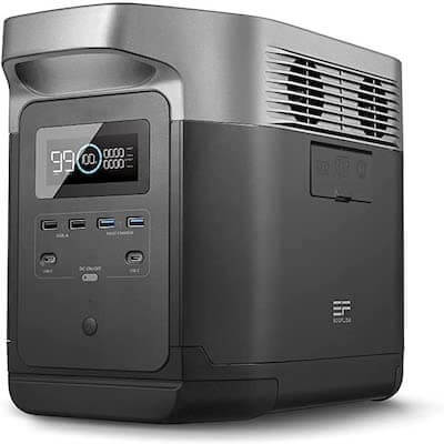 EF ECOFLOW DELTA Portable Power Station, UPS Power Supply 1260Wh