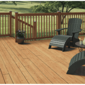 Pressure Treated Wood Stained