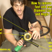 Remove Thin Set off Plywood