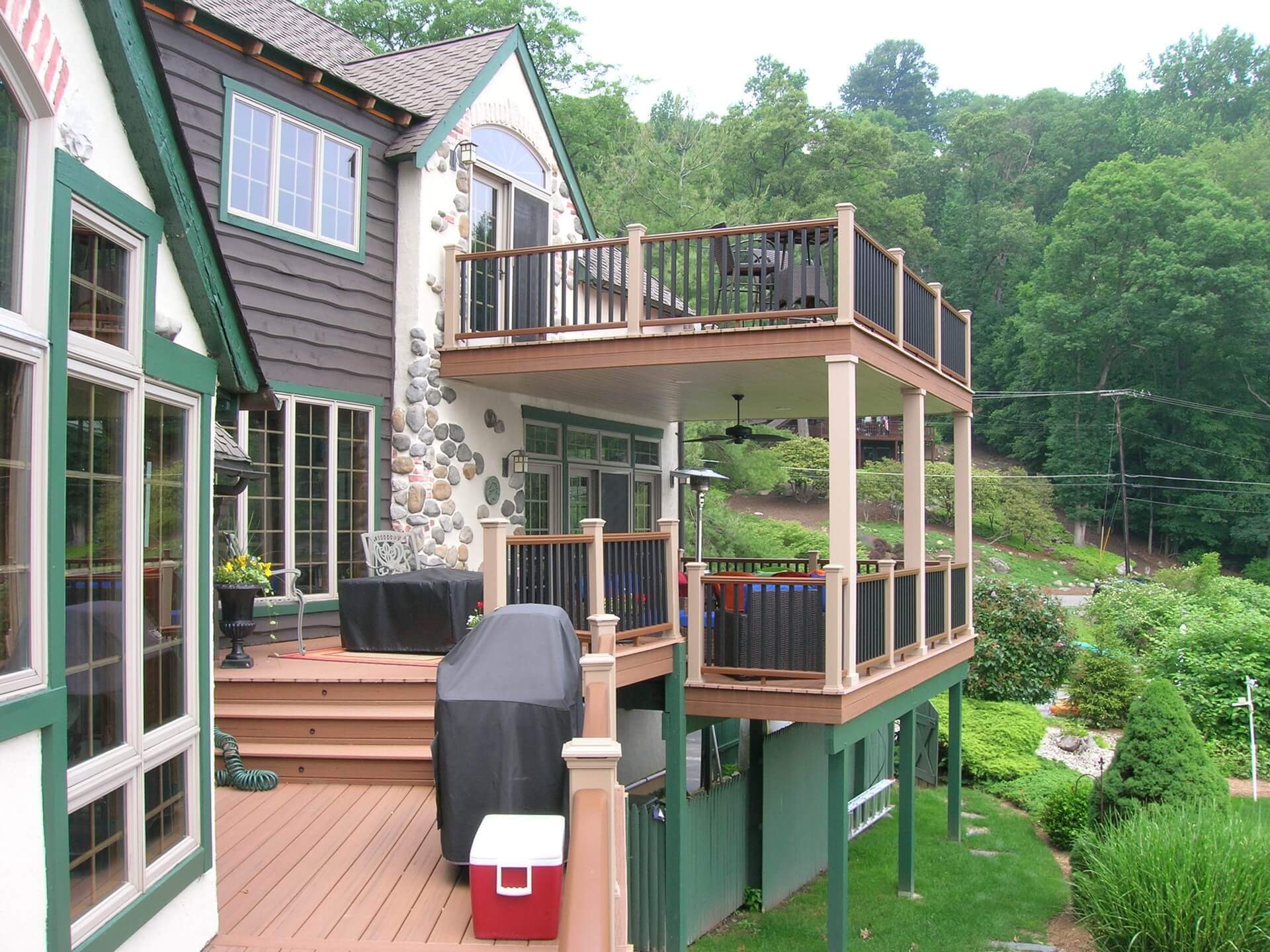 Two Story Trex Deck – Remodeling Cost Calculator